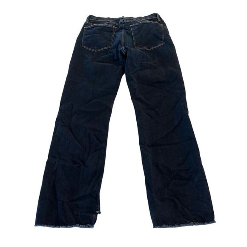 Frame Denim Le High Straight Raw Stagger Jeans In Cabana Size 29 - Picture 3 of 11